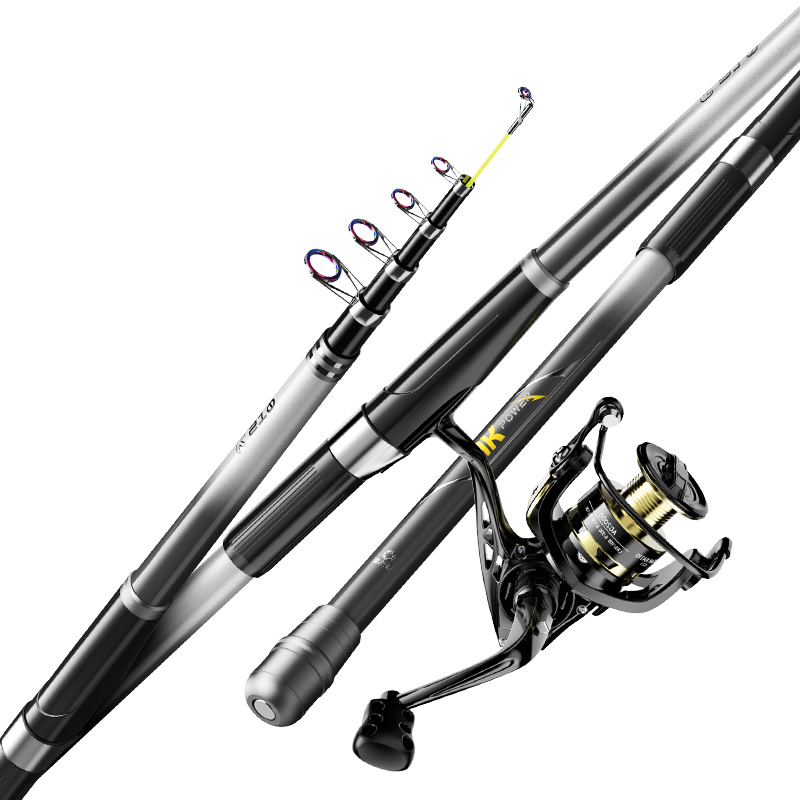 Fishing Rod Surf - Fiberglas Teleskopik Sörf Olta Kamışı, Uzun