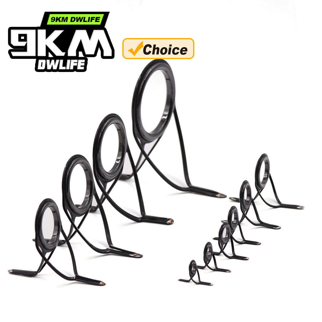 Fishing Rod Casting - 9KM OB Kavisli Olta Kılavuz Seti