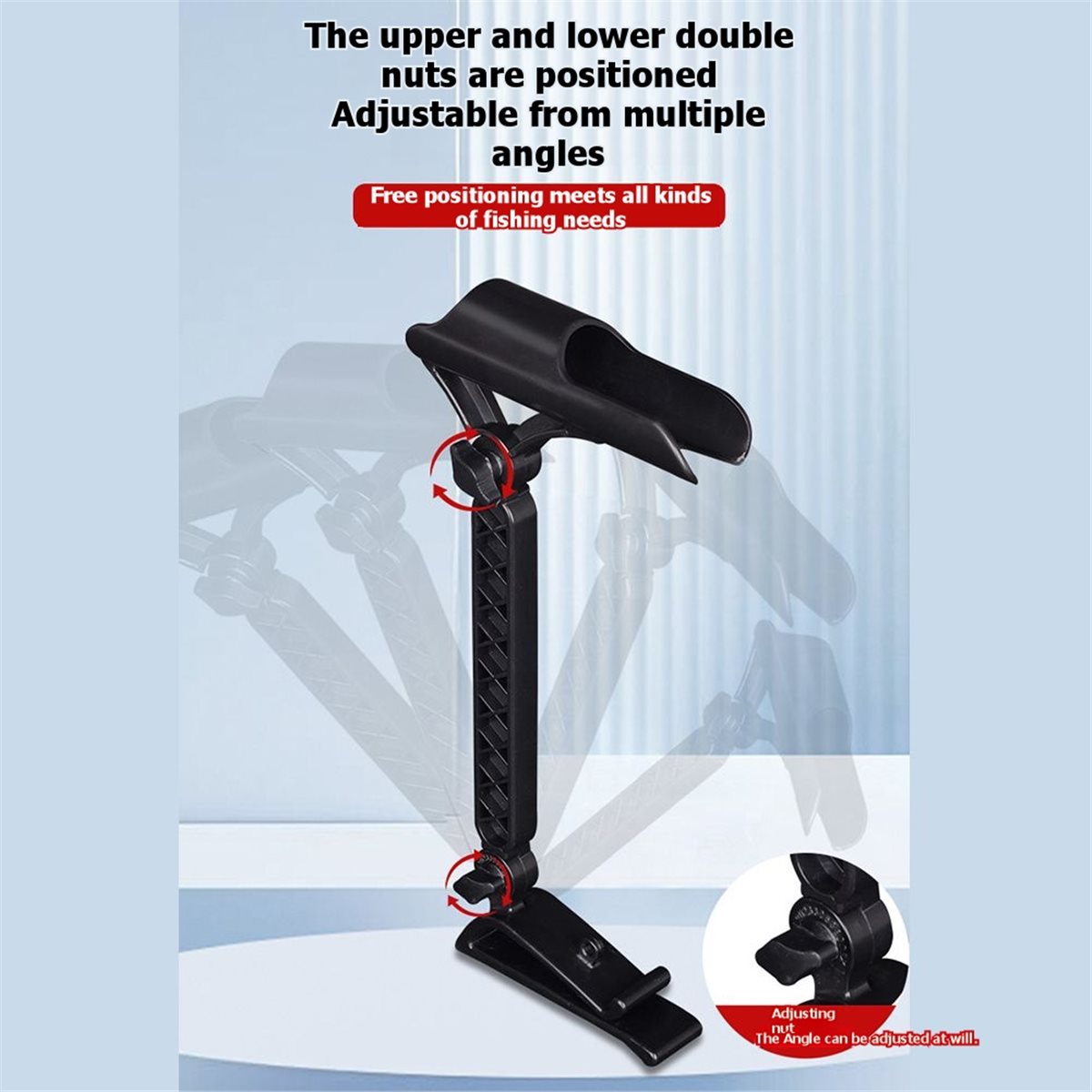 Fishing Rod Ice - POPULAR-2 adet Buzda Balıkçılık için Ayarlanabilir