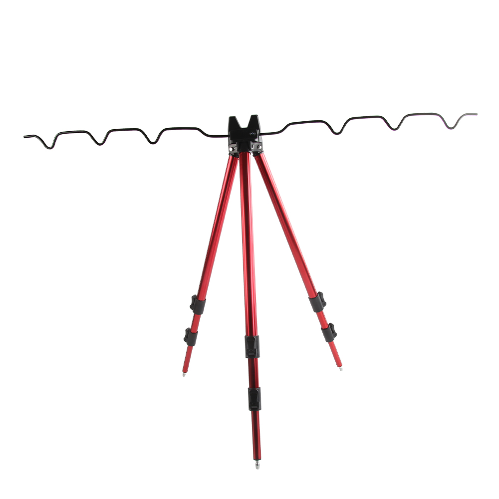 Fishing Rod Casting - Teleskopik Alüminyum Alaşımlı Olta Tripod Standı