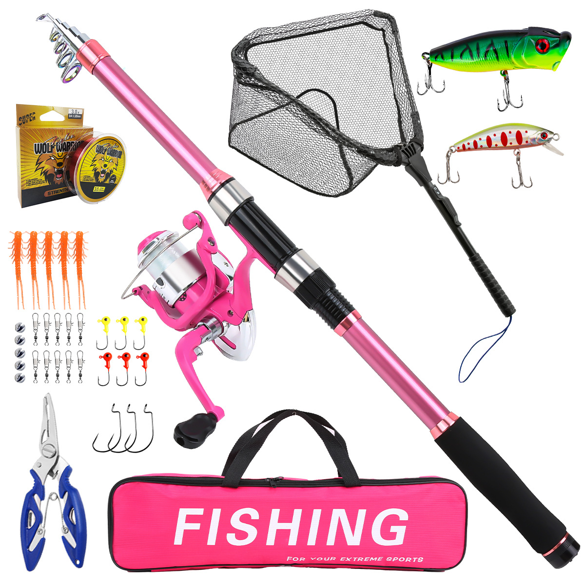 Teleskopik Olta ve Spin Makara - Fishing Rod Spinning incelemesi ve fiyatı