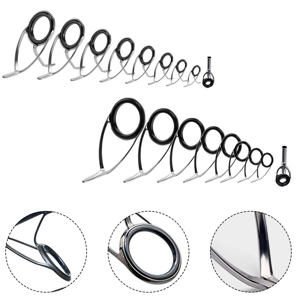 9 adet olta kılavuzu seramik y - Fishing Rod Guide Replacement incelemesi ve fiyatı
