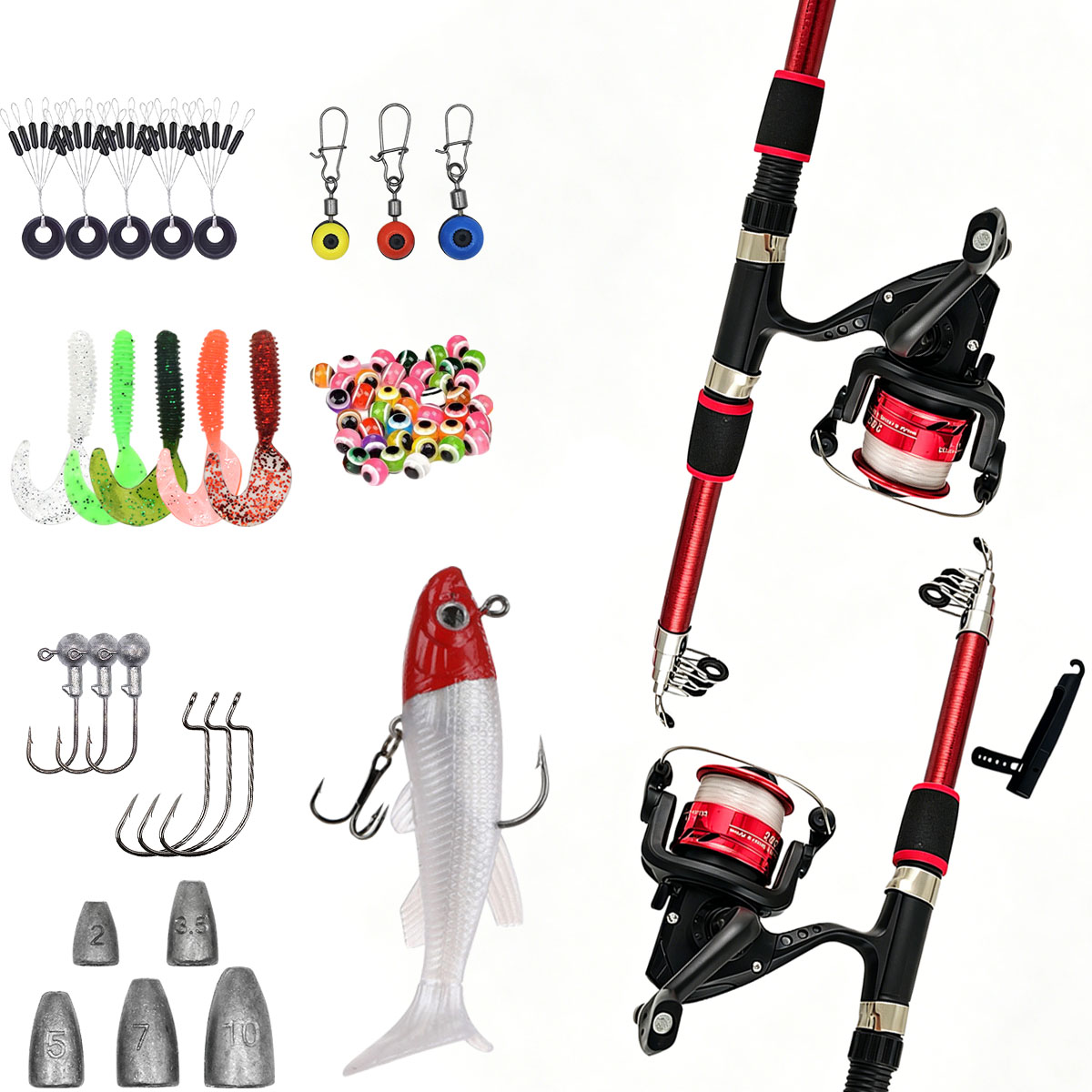 Döner Olta Kamışı ve Makara Se - Fishing Rod Spinning incelemesi ve fiyatı