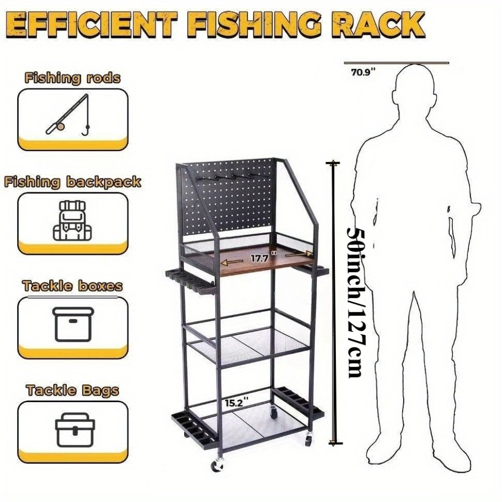 Garaj için Olta Askıları, 12 O - Fishing Rod Case incelemesi ve fiyatı